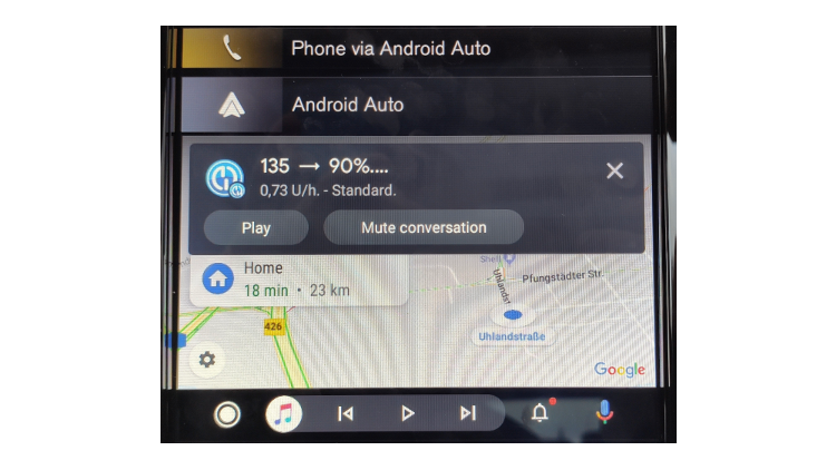 AAPS CGM gegevens op Android Auto