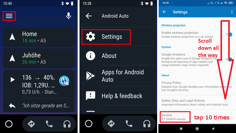Enable developer mode