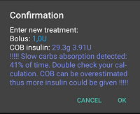 Slow carb absorption
