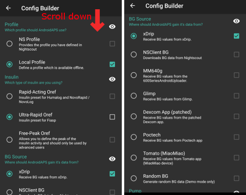 BG source