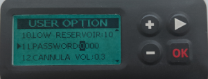DanaRS Enter old password