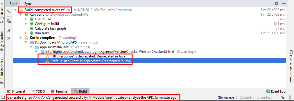 ignoruoti Kotline compiler perspėjimą