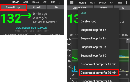 Disconnect pump