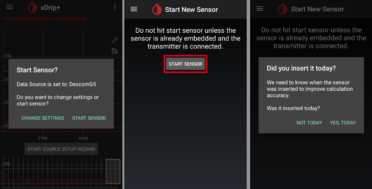xDrip+ Dexcom Siųstuvas 3