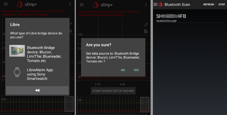 xDrip+ Start Libre Transmitter & Sensor 2